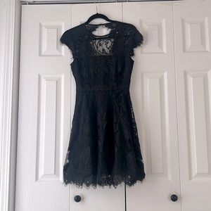 BB Dakota Rylin Lace dress- black. Size 0.